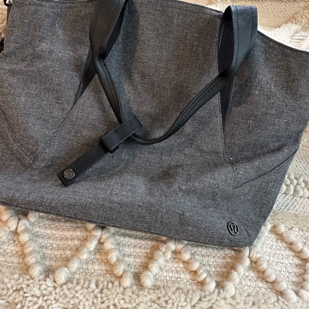 lululemon athletica Charcoal Tote Bag